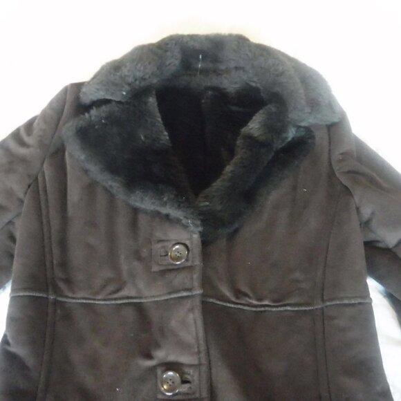 Larry Lavine Womens brown Winter coat Jacket womens Size X Small Pre Owned - Picture 9 of 14